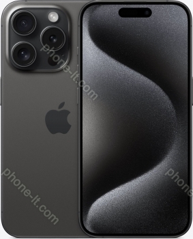 Apple iPhone 15 Pro 256GB Titan Schwarz 