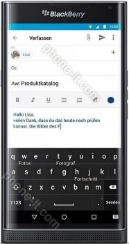 BlackBerry Priv black