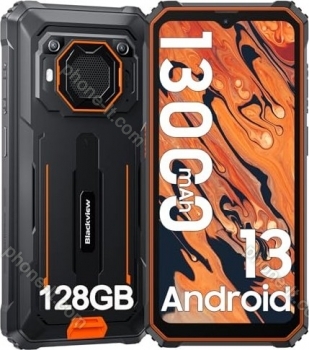 Blackview BV6200 Pro 128GB/4GB schwarz/orange