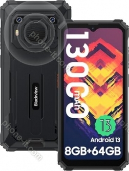 Blackview BV6200 schwarz