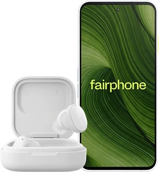 Fairphone (Gen. 6) inkl. Fairbuds V2 Cloud White
