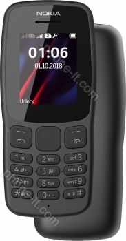Nokia 106 (2018) Dual-SIM dark grey