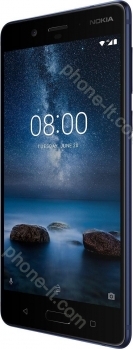 Nokia 8 Single-SIM 64GB mattblau