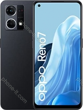 Oppo Reno 7 cosmic Black