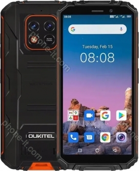 Oukitel WP18 schwarz/orange