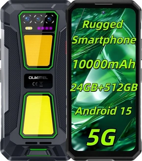Oukitel WP58 Pro 5G 512GB Black/Green