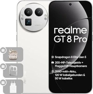 Realme GT 8 Pro 256GB diary white