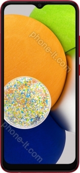 Samsung Galaxy A03 32GB red