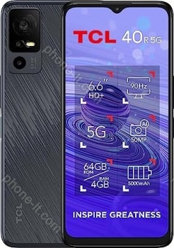TCL 40R 5G 64GB Starlight Black