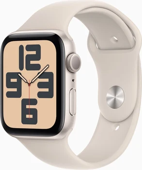 Apple Watch SE (2022) (GPS) 44mm Polarstern with sport wristlet M/L Polarstern
