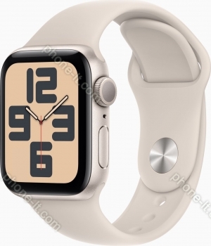 Apple Watch SE 2022 (GPS) 40mm Polarstern with sport wristlet M/L Polarstern 