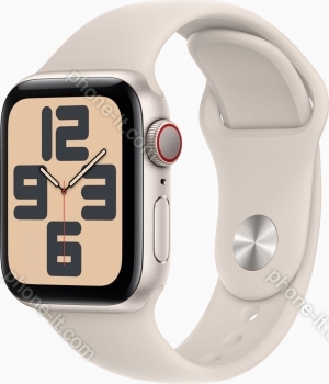 Apple Watch SE 2022 (GPS + cellular) 40mm Polarstern with sport wristlet S/M Polarstern 