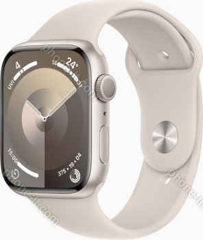 Apple Watch Series 9 (GPS) 45mm aluminium Polarstern with sport wristlet M/L Polarstern 