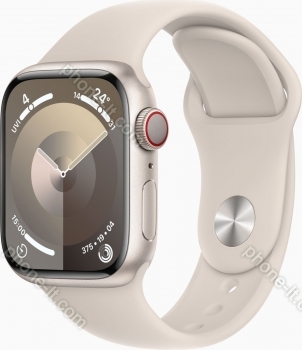 Apple Watch Series 9 (GPS + cellular) 41mm aluminium Polarstern with sport wristlet M/L Polarstern 