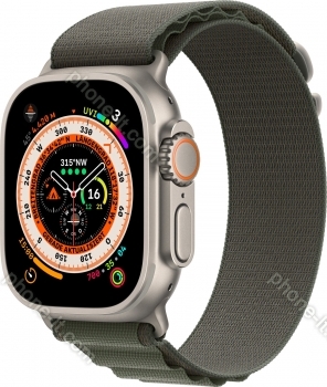 Apple Watch Ultra with Alpine Loop Small green 