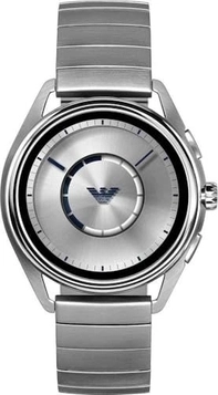 Emporio Armani Connected touchscreen with link bracelet silver