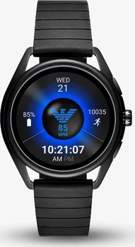Emporio Armani Connected Smartwatch 3 with rubber bracelet black