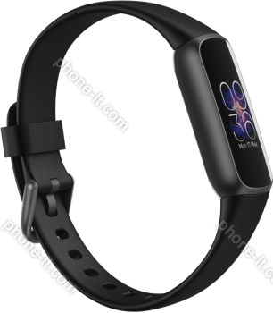 Fitbit Luxe activity tracker black/graphite stainless steel 