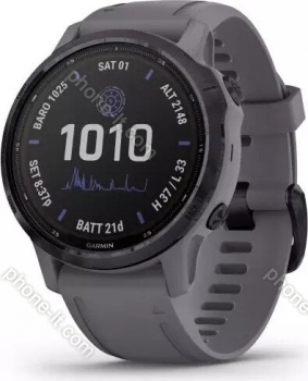 Garmin Fenix 6S Pro solar amethyst steel/shale grey 