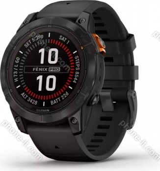 Garmin Fenix 7 Pro solar black/slate grey 