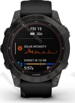 Garmin Fenix 7 Sapphire solar silver/black 