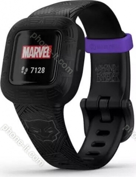 Garmin vivofit jr. 3 Marvel Black Panther activity tracker black 