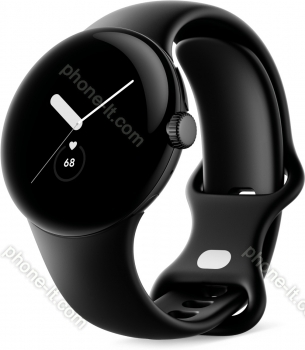 Google pixel Watch (Wi-Fi) Matte Black with sport wristlet Obsidian 