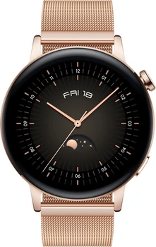 Huawei Watch GT 3 elegant 42mm Light Gold Milanese