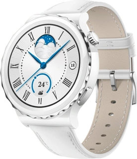 Huawei Watch GT 3 Pro Ceramic 43mm white Leather
