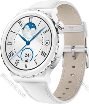 Huawei Watch GT 3 Pro Ceramic 43mm white Leather 