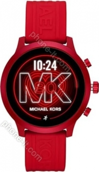 Michael Kors Access MKGO with silicone bracelet red 