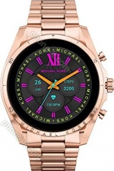 Michael Kors Smartwatch Gen 6 Bradshaw rose gold with link bracelet rose gold 