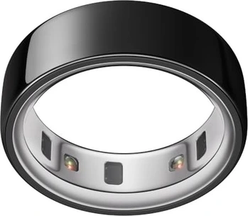 Oura ring 4 size 6 black