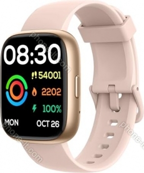 TMHAI Smartwatch men/ladies 1.83" gold/pink 
