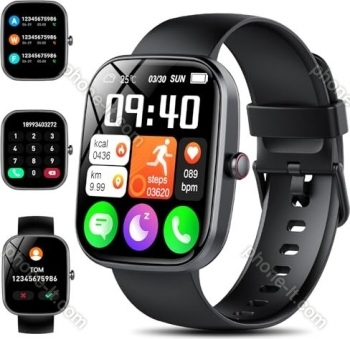 WeurGhy Smartwatch men/ladies 1.91" black 