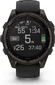 Garmin Fenix 8 47mm Sapphire solar carbon grey/black-pebble grey silicone