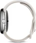 Google pixel Watch 3 (LTE) 41mm polished Silver with sport wristlet Porcelain