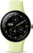 Google pixel Watch 4 (Wi-Fi) 41mm Champagne Gold with sport wristlet Lemongrass