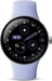 Google pixel Watch 4 (LTE) 41mm polished Silver with sport wristlet Iris
