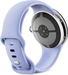 Google pixel Watch 4 (LTE) 41mm polished Silver with sport wristlet Iris