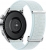 Huawei Watch 3 Classic silver with Nylon wristlet grey/blue 