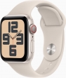 Apple Watch SE 2022 (GPS + cellular) 40mm Polarstern with sport wristlet S/M Polarstern