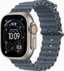 Apple Watch Ultra 3 natural with Ocean Wristlet maritime blue