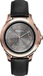 Emporio Armani Connected Alberto gold with leather bracelet black
