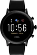 Fossil Gen 5 Carlyle HR with silicone bracelet black