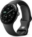 Google pixel Watch 4 (LTE) 45mm Matte Black with sport wristlet Obsidian