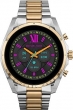 Michael Kors Smartwatch Gen 6 Bradshaw silver/gold with link brac...