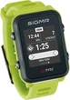 Sigma Sport iD.TRI incl. chest harness and speed/cadence transmitter neon green