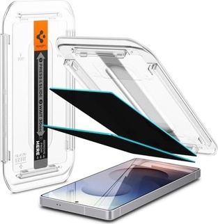 Spigen glass.tR EZ Fit Privacy Screen Protector для Самсунг Галакси S25 Ultra, 2-pack