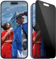 PanzerGlass Privacy Screen Protector ultra wide Fit для Apple iPhone 16 Plus